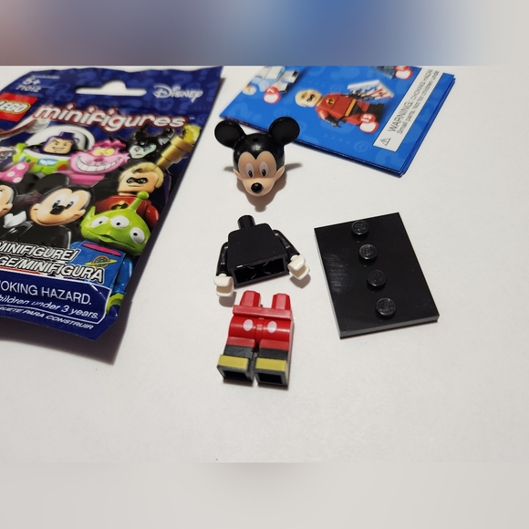 LEGO Mickey Mouse Minifigure (Disney Series 1) - Picture 2 of 2